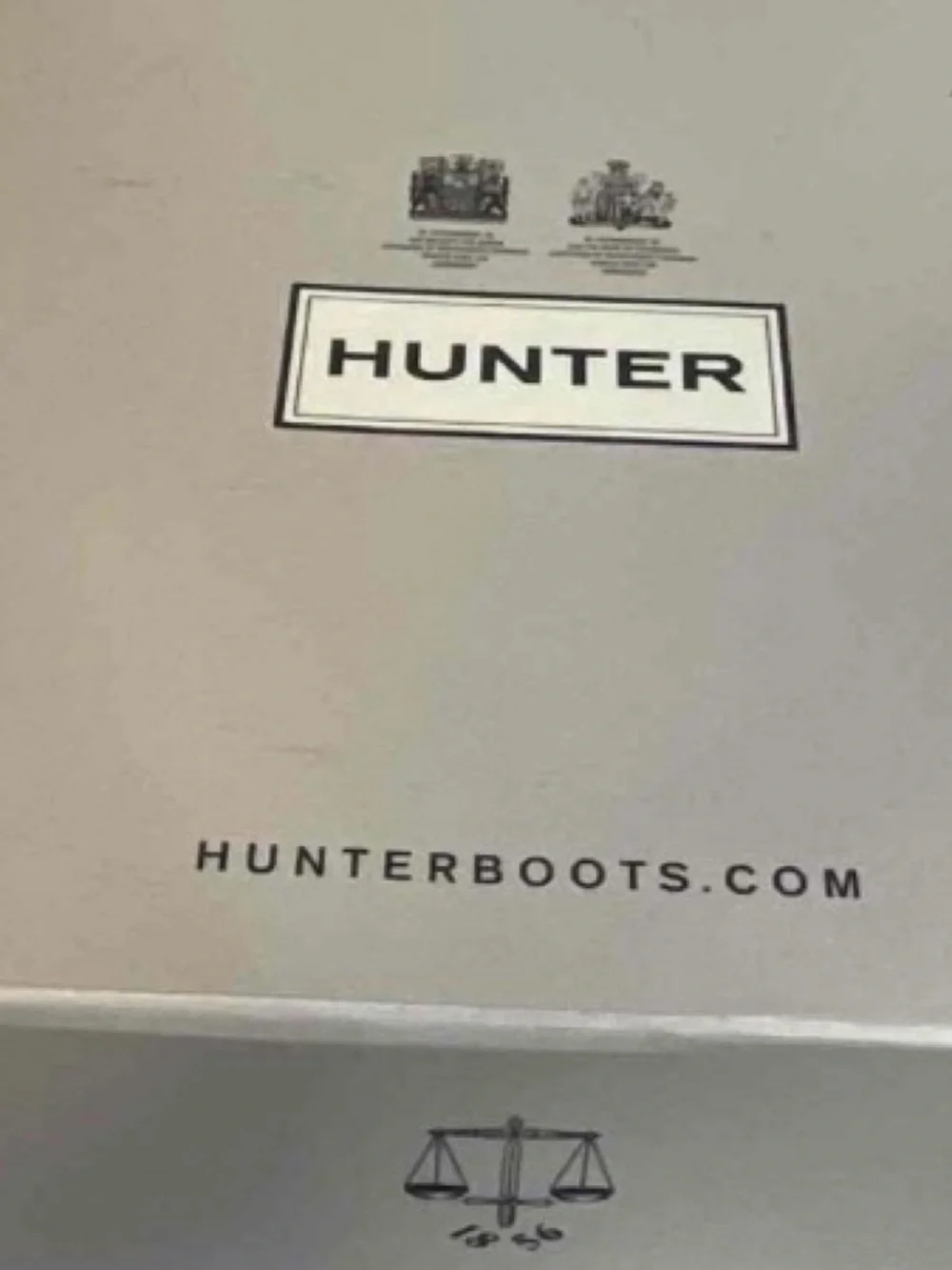 New in Box Hunter Women's Originally Gloss Tall Black Rain Boots